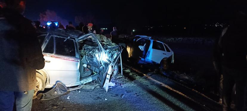 Dos personas fallecen en accidente en la federal Esperanza-Azumbilla