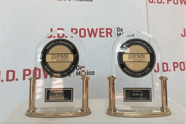 Gana Audi premios 2019 de J.D. Power