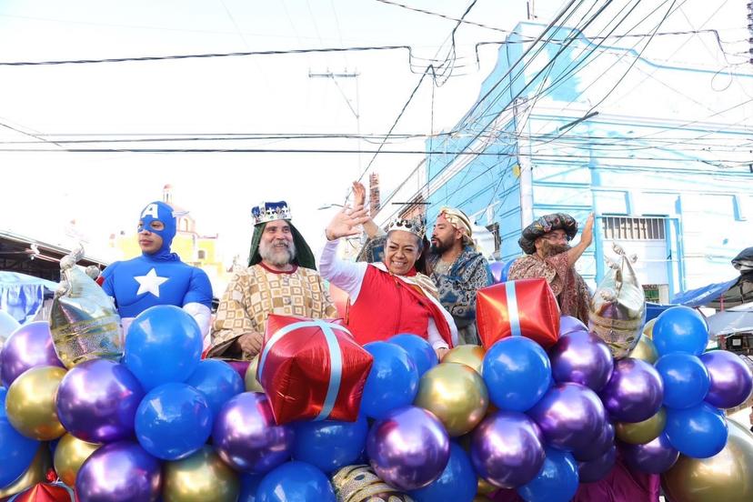 Llegan los Reyes Magos al Pueblo Mágico de Atlixco