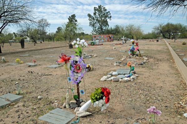 El Campo de los indigentes, donde descansan los migrantes desconocidos