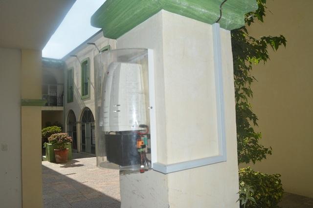 Instala Sosapach alarma sísmica en Casa del Pueblo