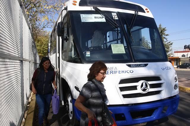 Atracan a pasajeros de la Línea Periférico en Bosques