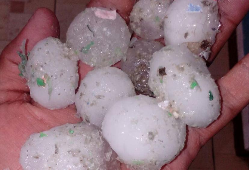 Granizo daña 80 hectáreas de árboles frutales en Chiautzingo