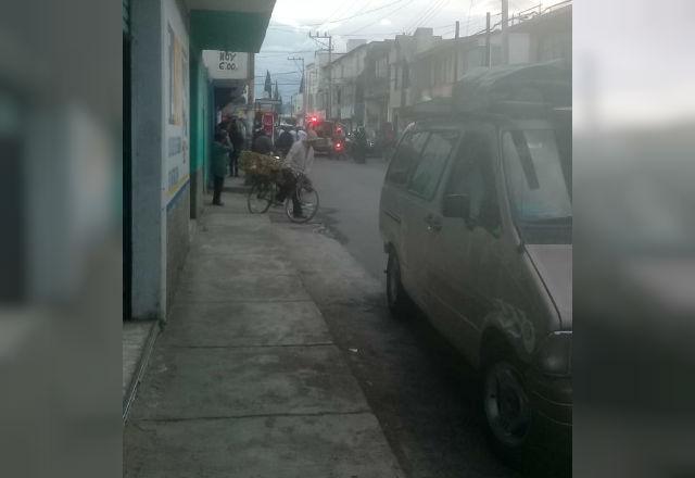 Bala perdida lesiona a un hombre en Texmelucan 