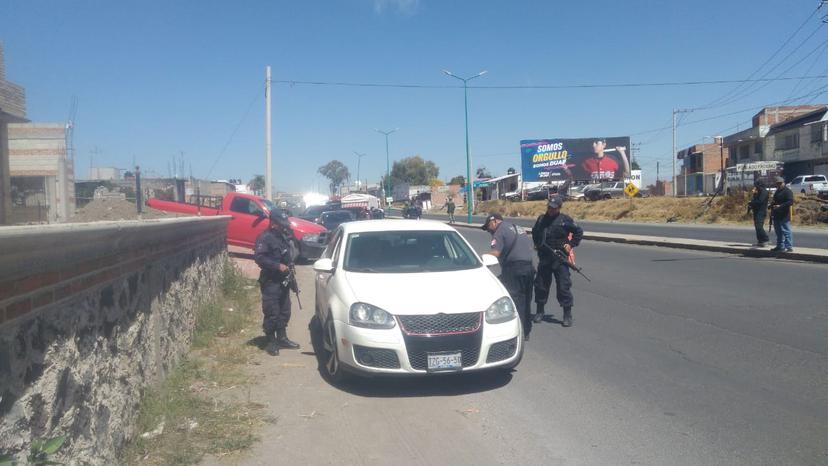 Mantienen operativos en accesos a Texmelucan tras balacera