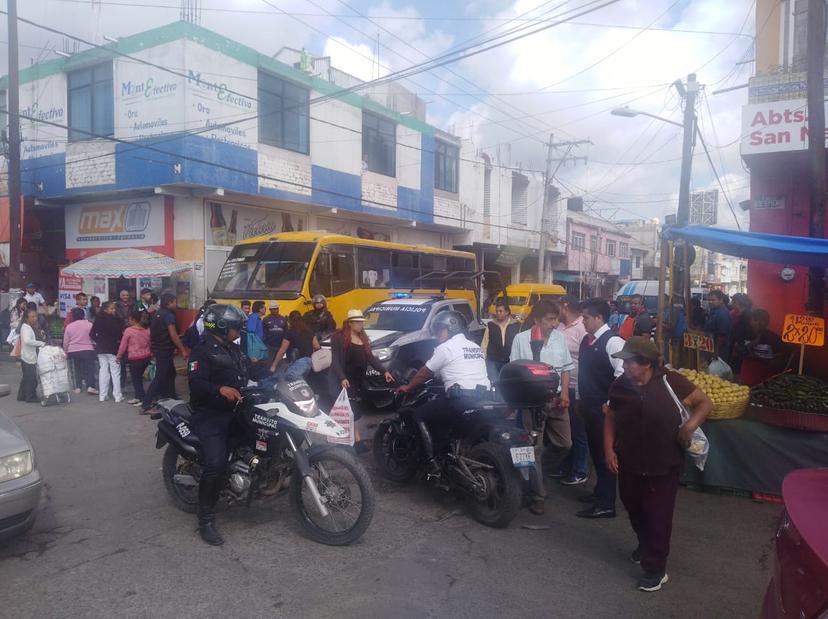 Ahora también en Texmelucan asaltan al transporte público