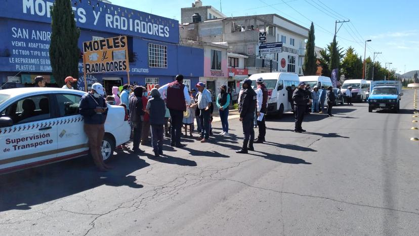 Suspendido el servicio de ruta "rosa" en Ciudad Serdán