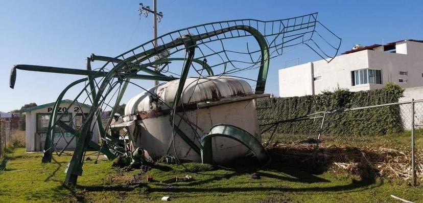 Estas colonias salieron afectadas tras la caída de tanque elevado en Texmelucan