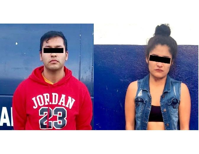 Detienen a dos sujetos con droga en calles de Tehuacán