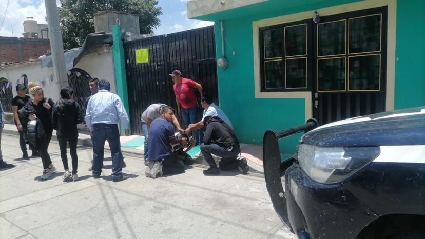 Le disparan joven y camina algunas calles para pedir ayuda en Huejotzingo