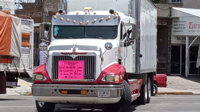 Transportistas de Texmelucan piden más seguridad y alto a abusos de corralones