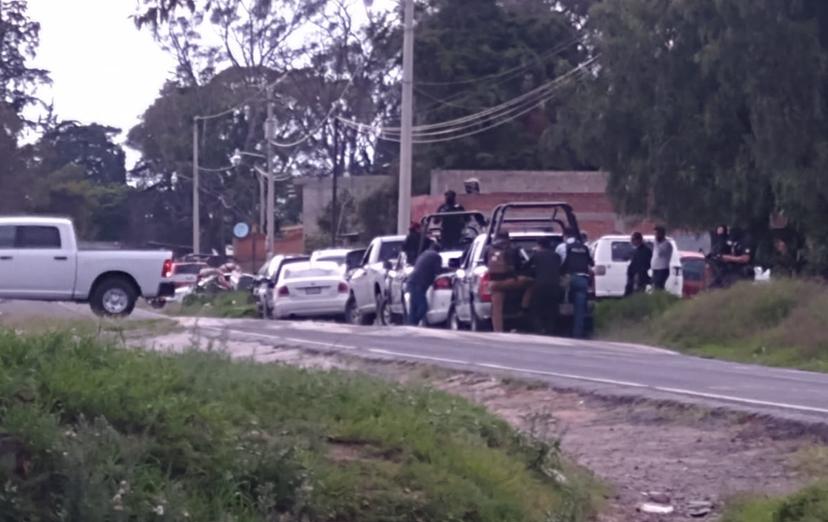 Fuerte operativo alerta a pobladores en Tlalancaleca