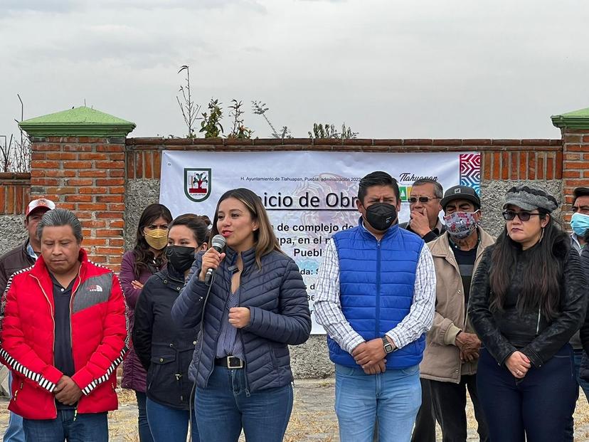 En Tlahuapan inician con la construcción del C2