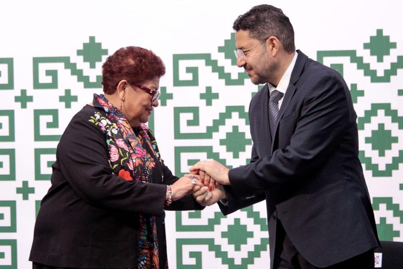 Ernestina Godoy y García Harfuch van por titularidad de la FGR