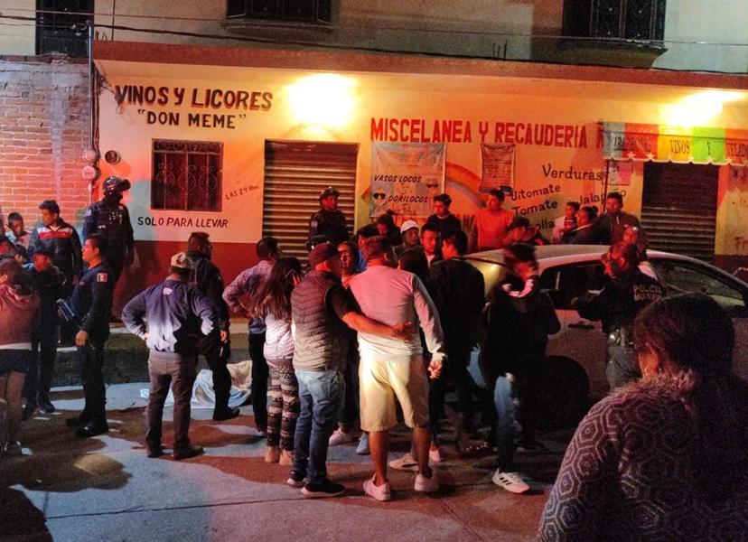 Tras balacera fallece un hombre en Moyotzingo