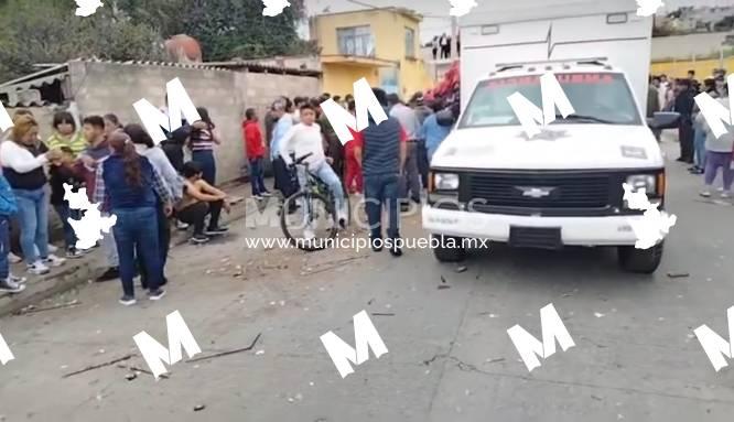 Explosión de cohetones deja dos lesionados de gravedad en Ixtacuixtla