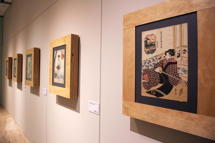 Inaugura exposición Ukiyo-e imágenes del mundo flotante en el Museo Barroco