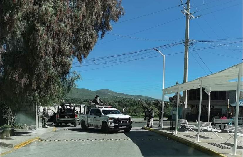 Se registra balacera entre delincuentes y Guardia Nacional en Cañada Morelos