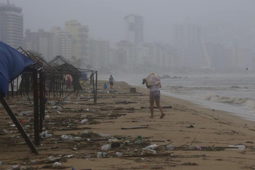 John nuevamente es tormenta tropical, frente a las costas de Guerrero