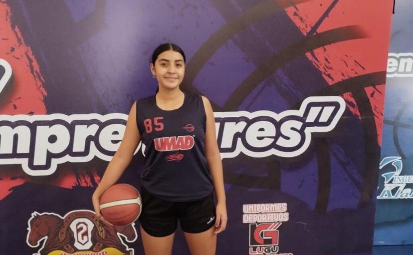 Anette Samantha Patiño en proceso con Selección Mexicana de Basquetbol