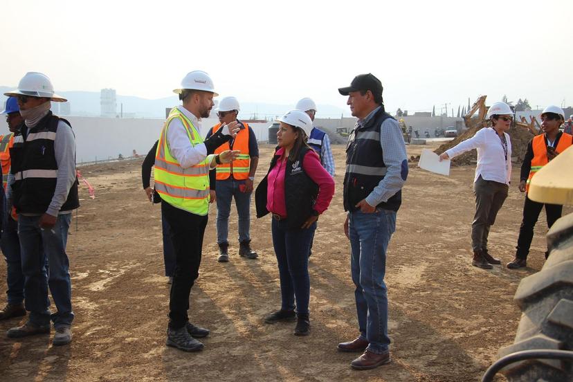 Avanza construcción de Mercado San Ramón en Puebla capital 