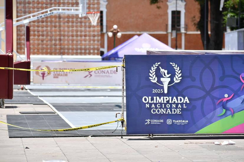 Inicia cierre de vialidades en Tlaxcala por Olimpiada Conade
