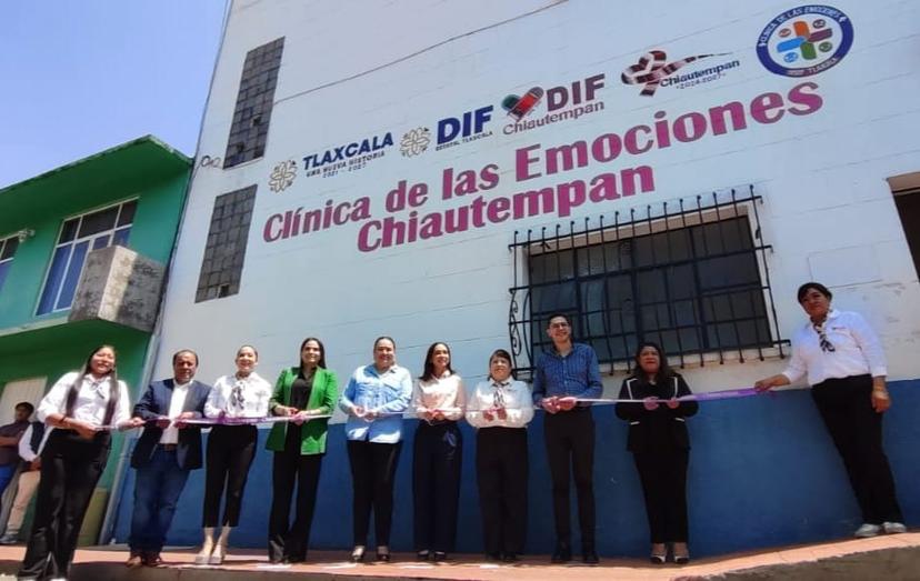Inauguran Clínica de las emociones en Chiautempan 