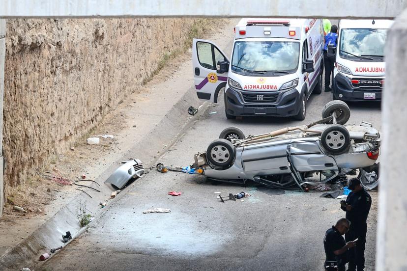 Accidente en la carretera federal Calpulalpan-Apizaco deja dos muertos