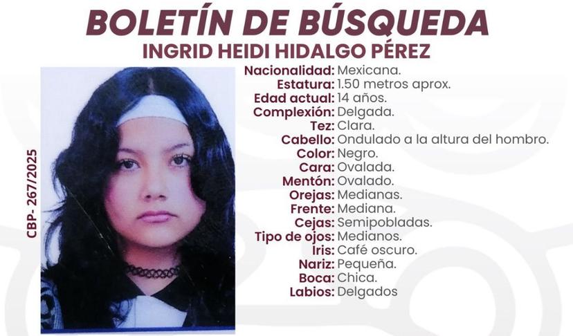Familiares piden apoyo para localizar a Ingrid Heidi; desapareció en San Ramón 