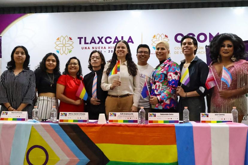 Anuncian la Semana "Tlaxcala diversa", en pro de la Comunidad LGBTI+