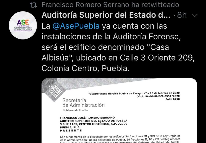 Auditoria Forense ya tiene sede, será la Casa Albisúa