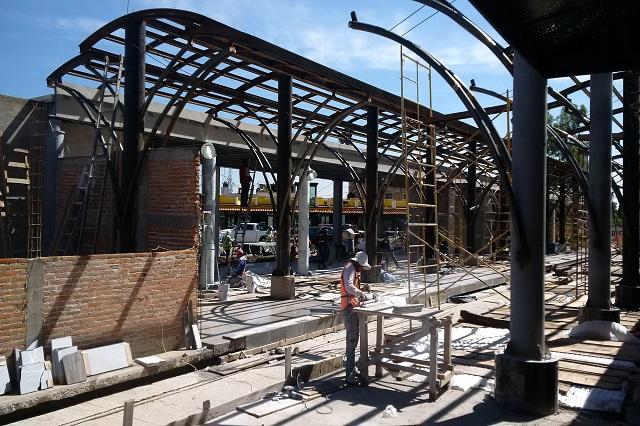 Estación de Tren Turístico en Cholula avanza sin permisos de San Pedro