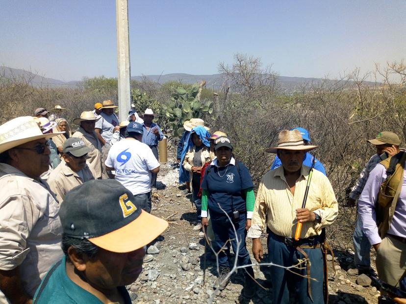 Comuneros de Chilac denuncian invasión de tierras