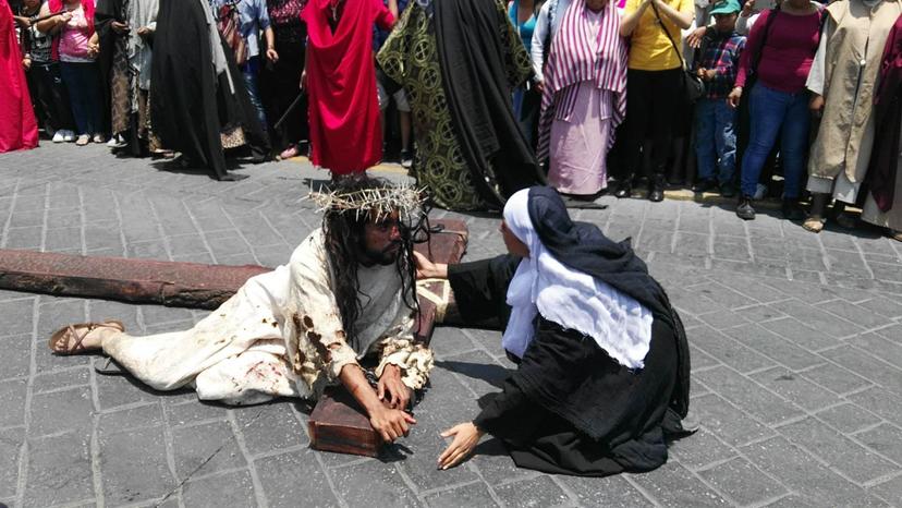 Preparan representación de Semana Santa en Tehuacán con estatuas nuevas 