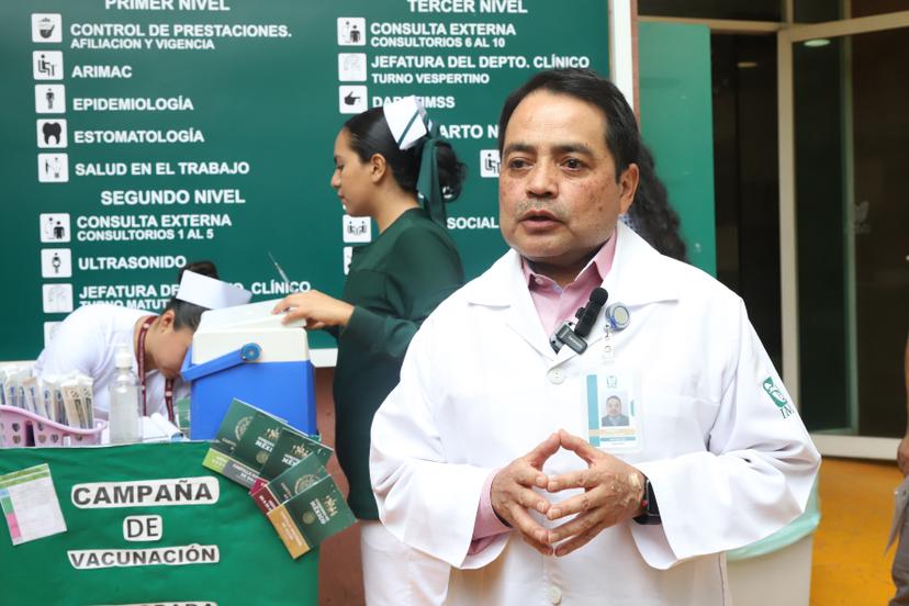 Ante frentes fríos IMSS recomienda vacunarse contra influenza y covid-19