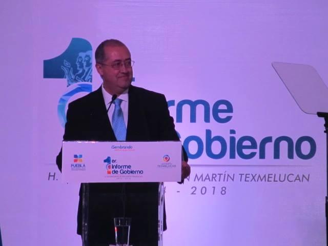 Núñez reprocha a antecesor por inseguridad en Texmelucan