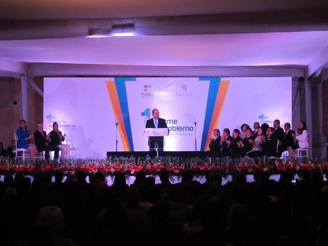 Núñez reprocha a antecesor por inseguridad en Texmelucan