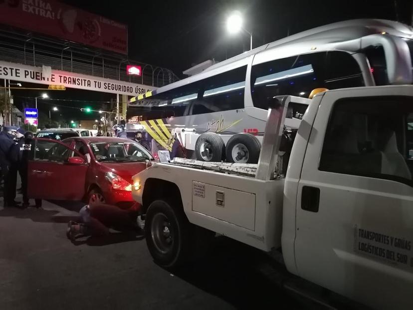 Detienen a tres personas en operativo alcoholímetro