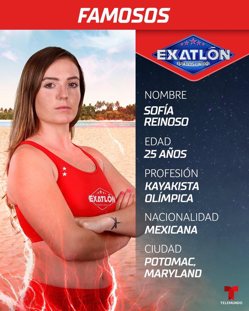  Sofía Reinoso llega a Exatlón Estados Unidos