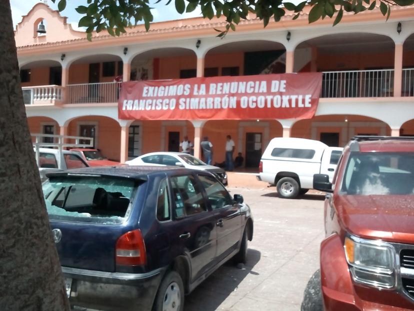 Antorchistas denuncian agresión; acusan al edil de Ocoyucan