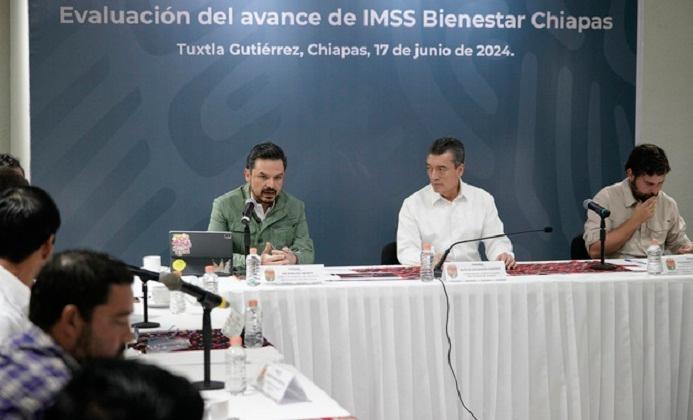 Sector salud federal y gobernadores evalúan avances de IMSS-Bienestar