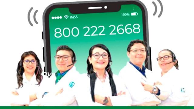 IMSS recibió más de 20 mil llamadas para Orientación Médica