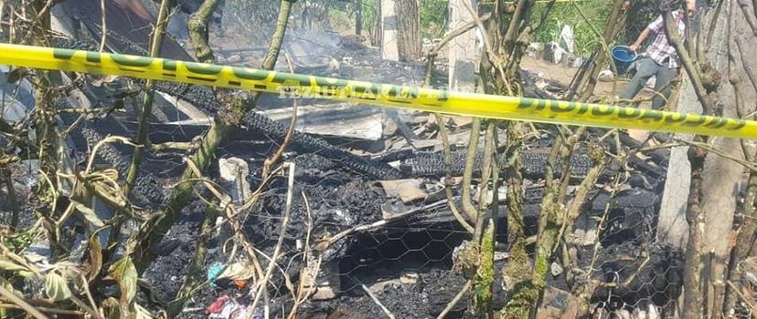 Se calcina bebé en el interior de una vivienda en Nauzontla