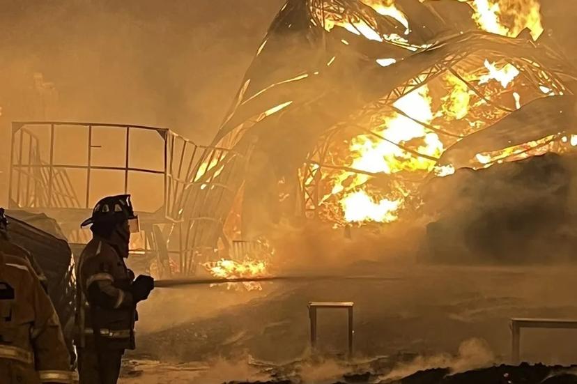 VIDEO Se incendia la Central de Abasto en la CDMX