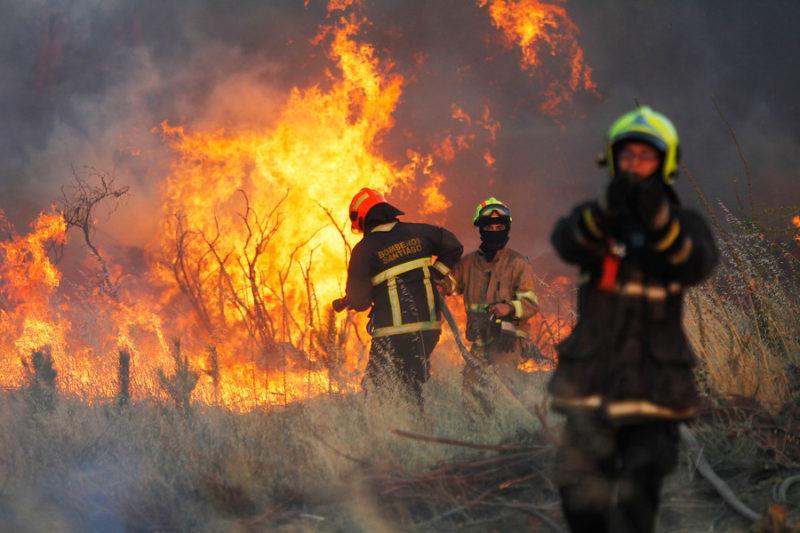 Fuerte incendio en relleno sanitario de Nanacamilpa, Tlaxcala