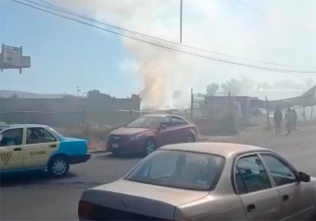 Se registran dos incendios de pastizal en Atlixco