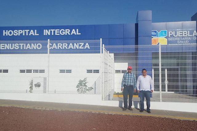 Inaugurarán sin terminar el hospital de Venustiano Carranza