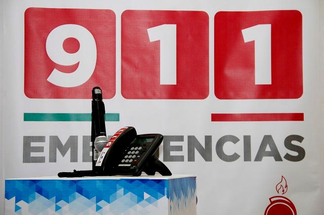 Improcedentes, 8 de cada 10 llamadas de emergencia en Puebla