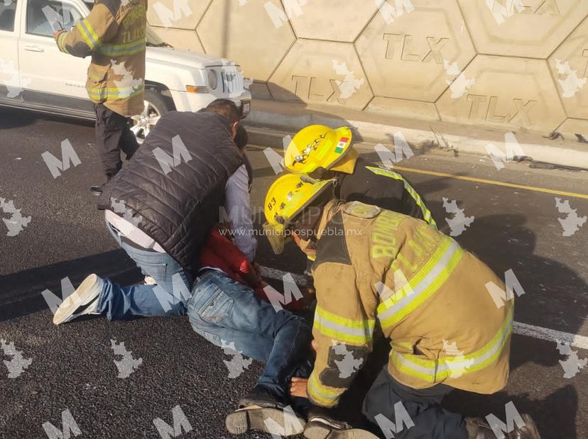 Intenta suicidarse lazándose de puente El Molinito en Tlaxcala