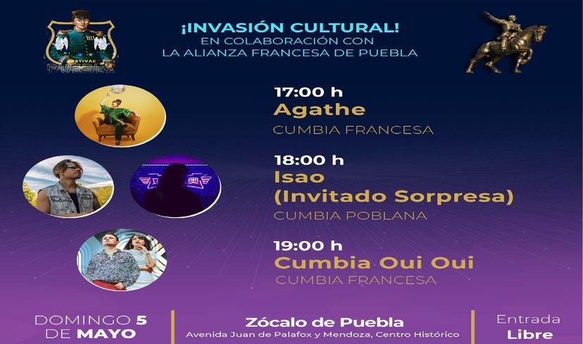 Actividades culturales y del "Festival Puebla: de la Fundación a la Batalla"